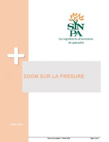 Zoom sur la présure